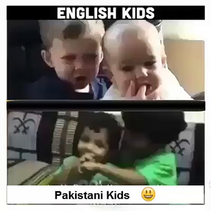 English kids vs Pakistani kids