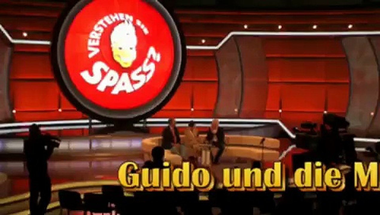 Backstage bei "Verstehen Sie Spaß?"