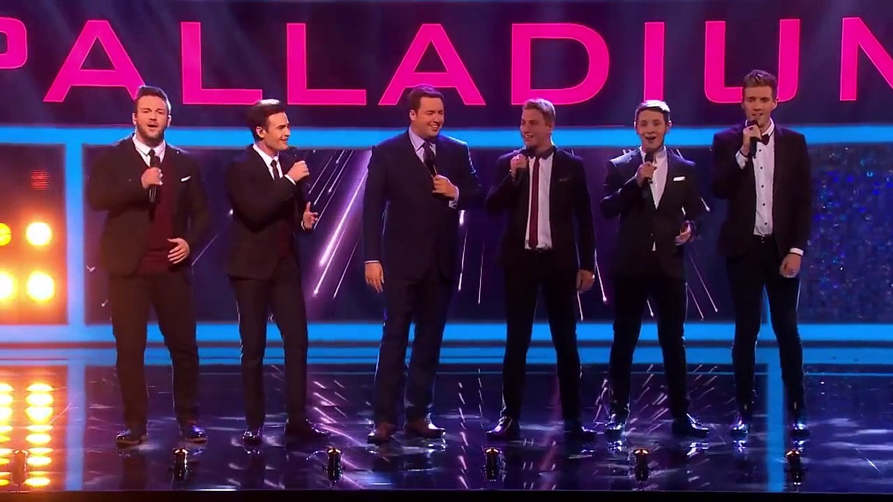 Collabro & Jason Manford - Fly Me to the Moon (ITV - Sunday Night at the Palladium)