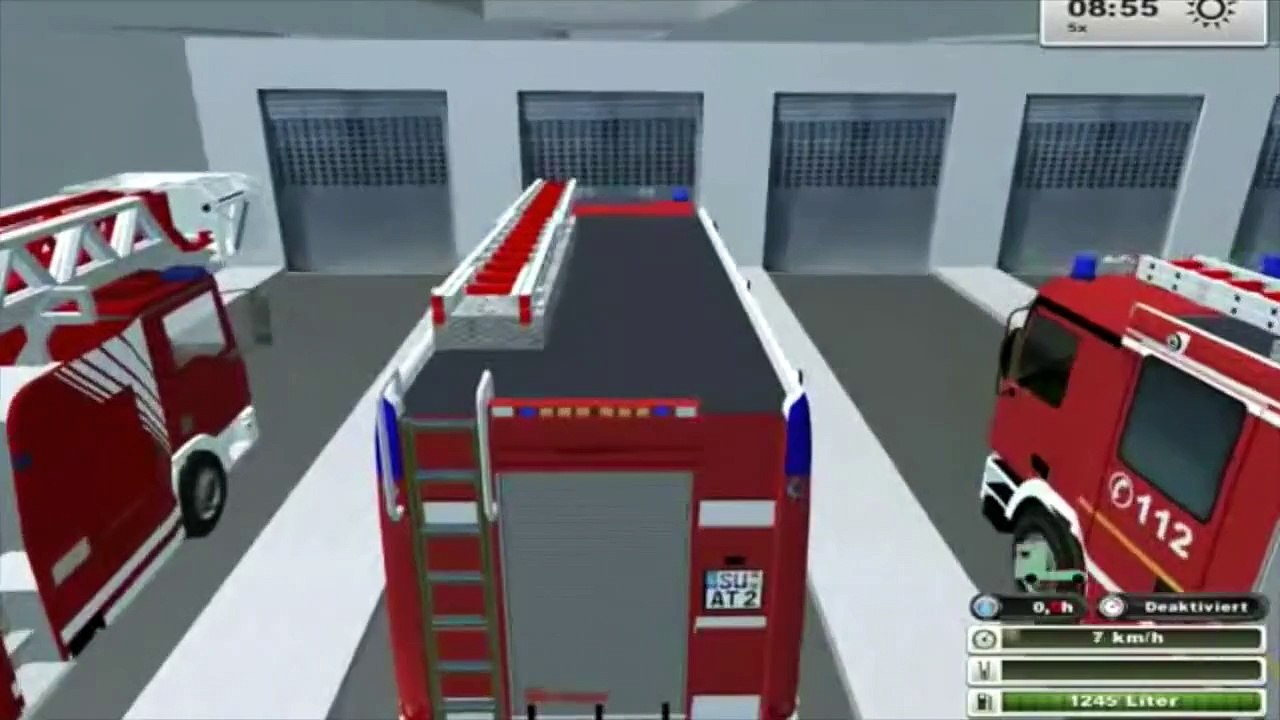 Brennender Traktor Ls 2013 Feuerwehreinsatz #2