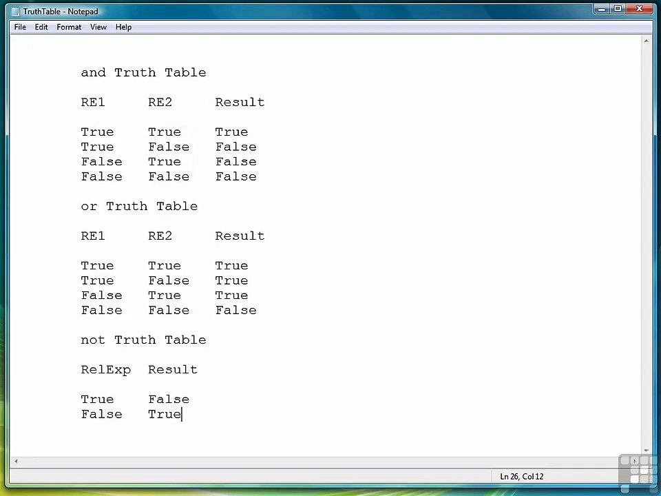 21. Python programming - Logical operators