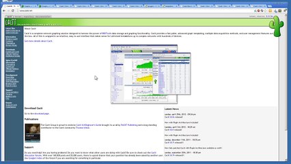 Cacti SNMP Graphing Introduction basics and example on usage and monitoring settings