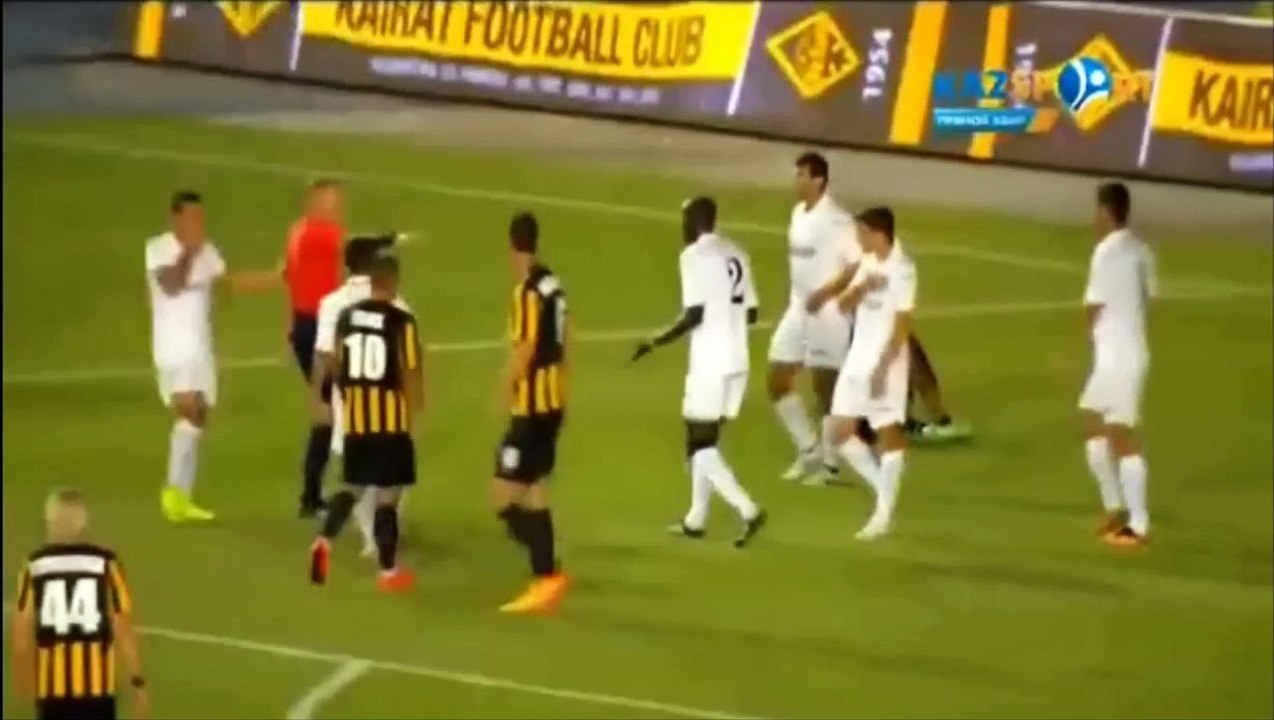 FC Kairat- FC Alashkert // half time moments // Europa League