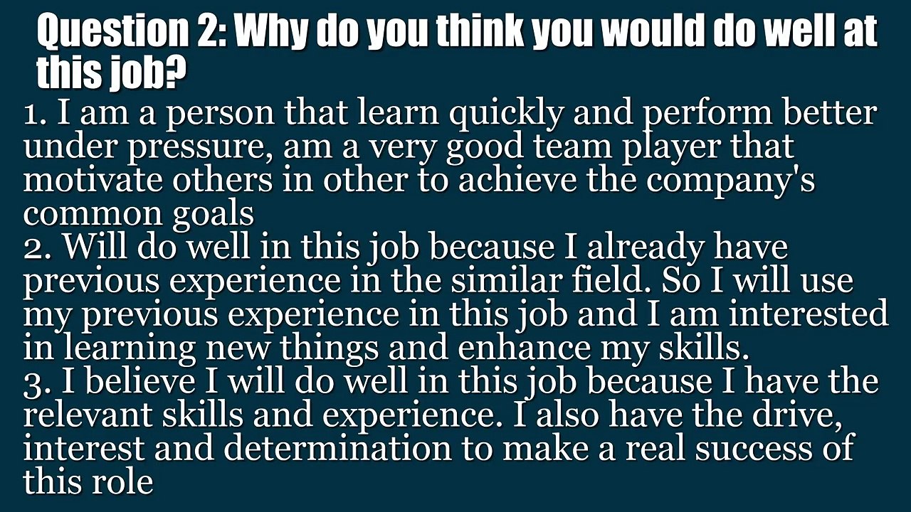 Food and beverage manager interview questions and answers