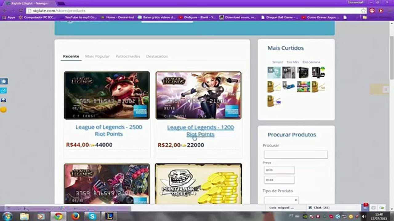 Como Conseguir Rp gratis  (funciona sempre)