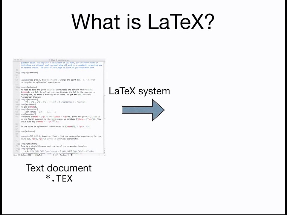 What is LaTeX?