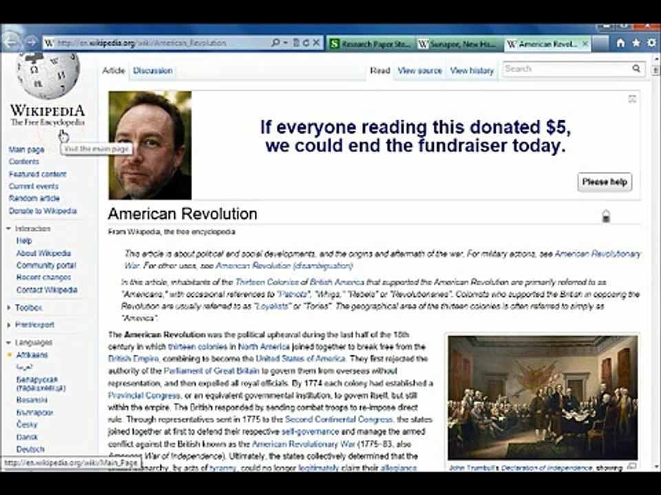 Complete Background Reading Before Choosing a Research Topic