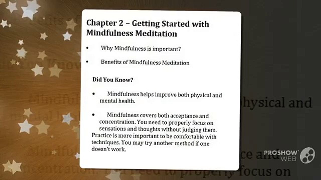 Mindfulness for Beginners