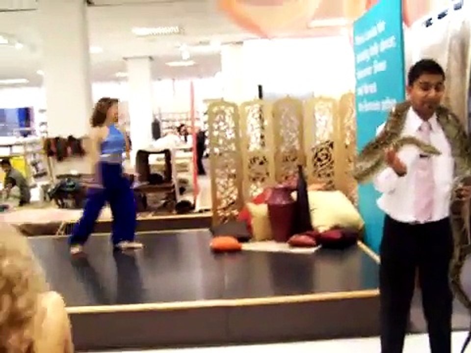 Python with its prey