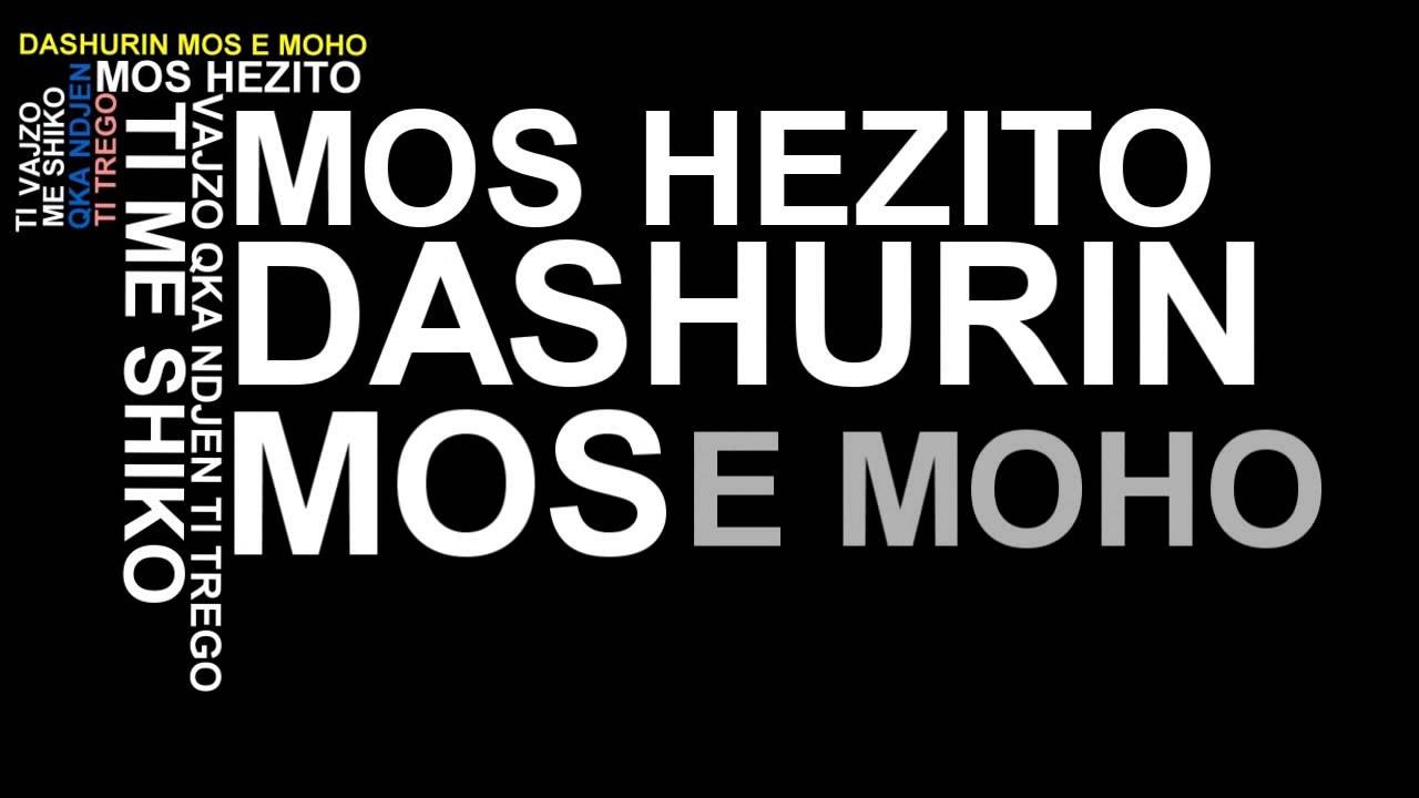 Dr.Nice - Mos e Moho ( Official Lyrics Video ) 2013