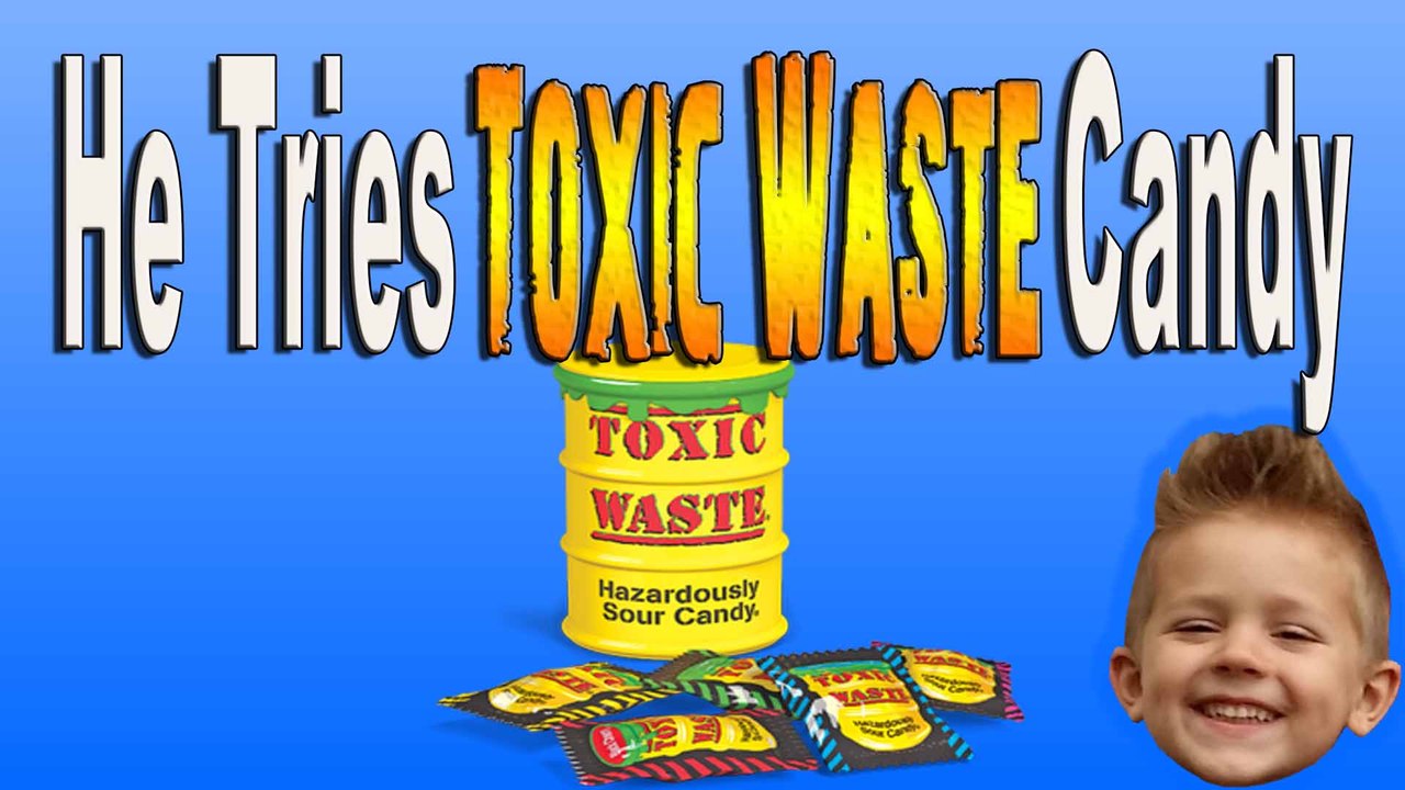 He Tries Toxic Waste Candy for the First Time