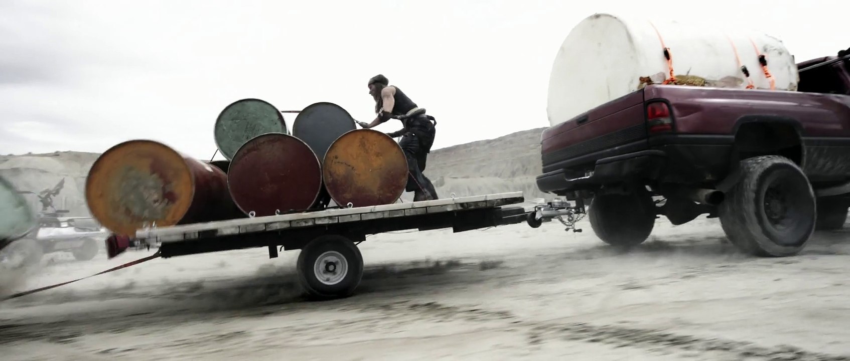 Mad Max GoKart Paintball War - 4K!