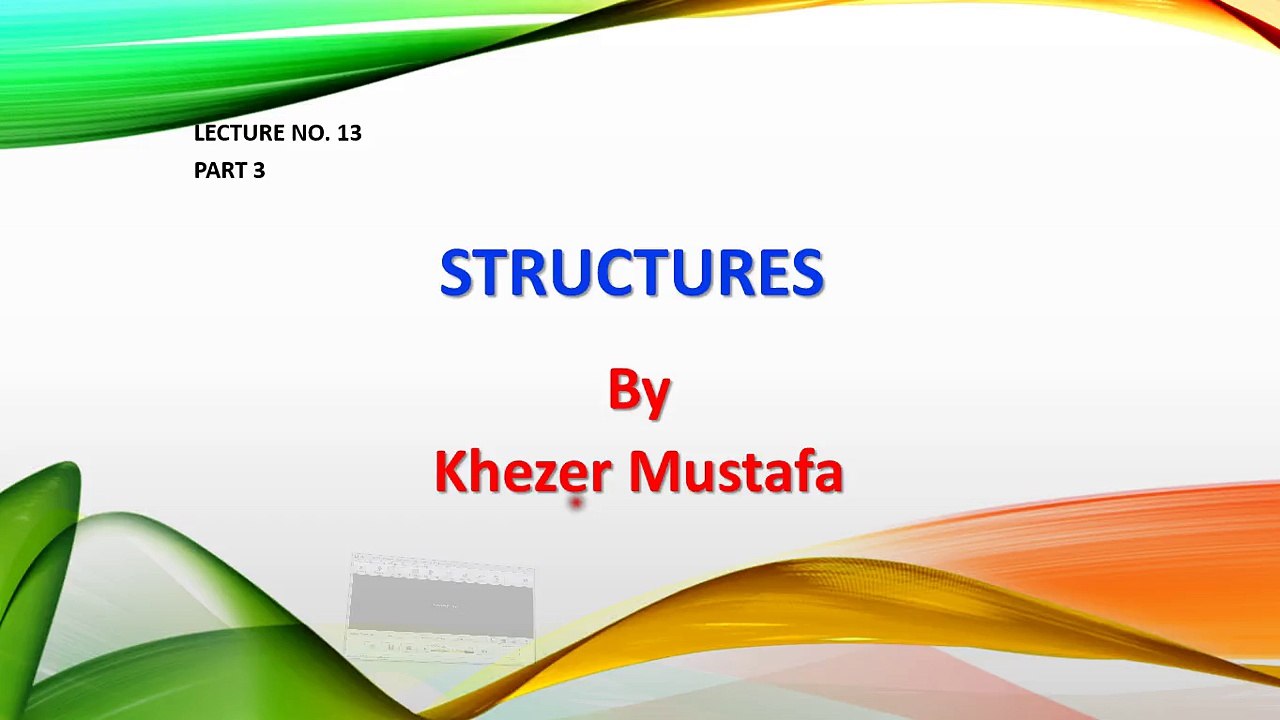 Structures Part 3