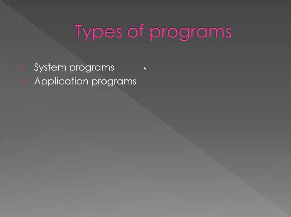 C Language Complete Course in Urdu/Hindi - Types of programs?