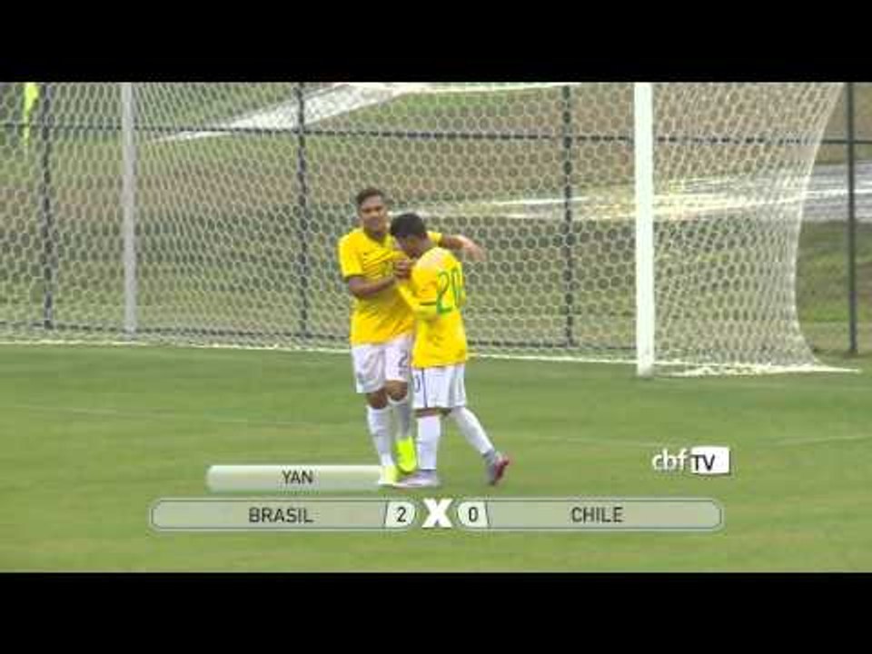 Gols Brasil x Chile Sub-17