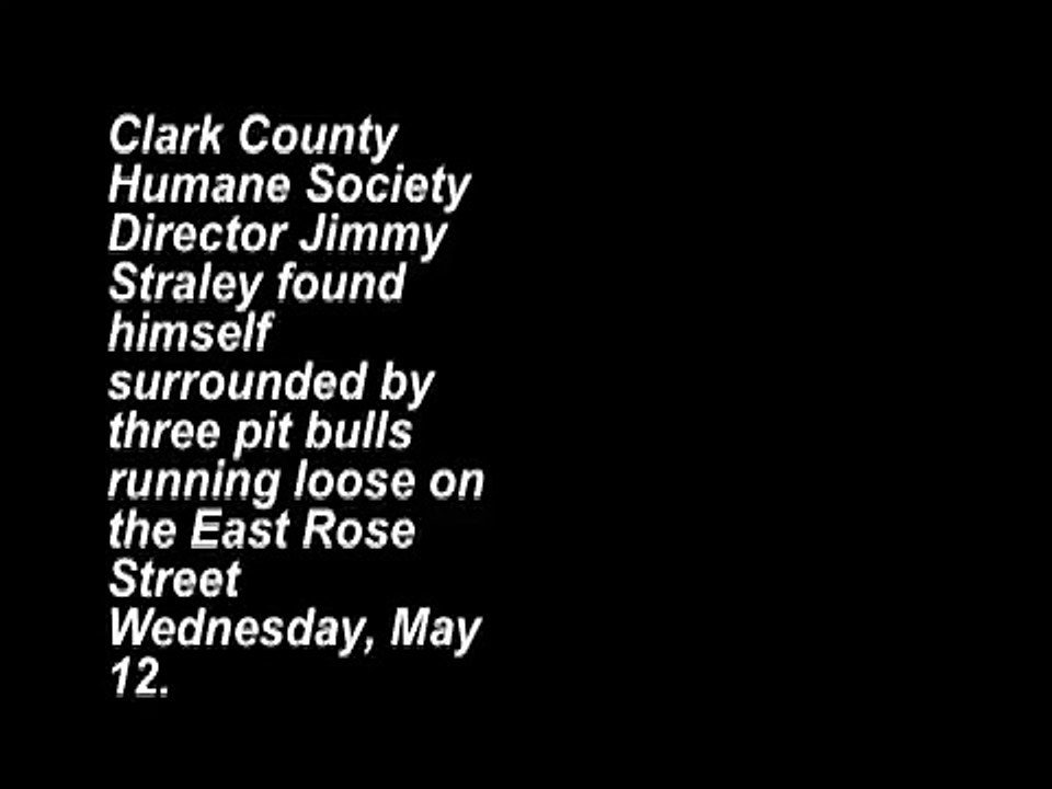 Pitbull Attacks a man and Cop Shoots Pitbull in the head!