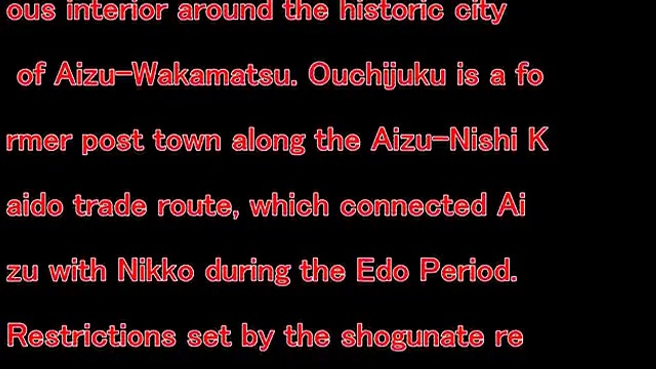 【Trip Japan】FUKUSHIMA Japan