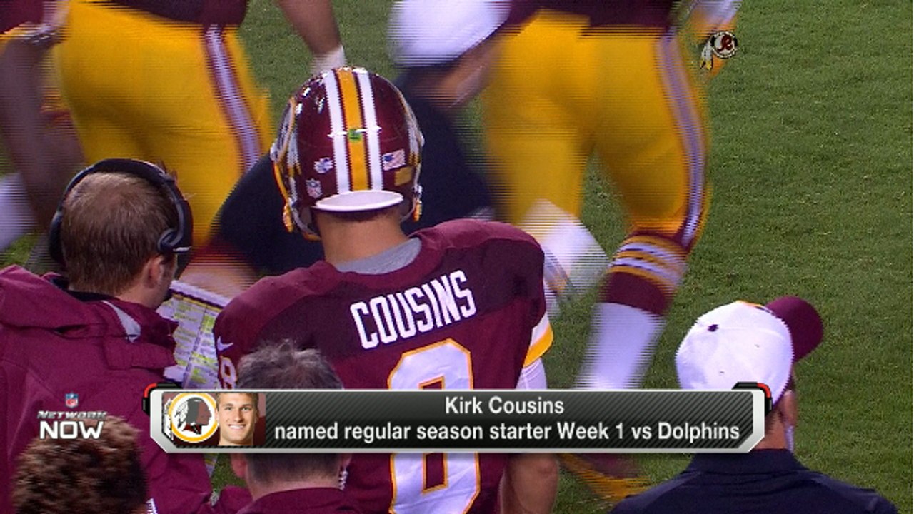 Kirk Cousins named Week 1 starter