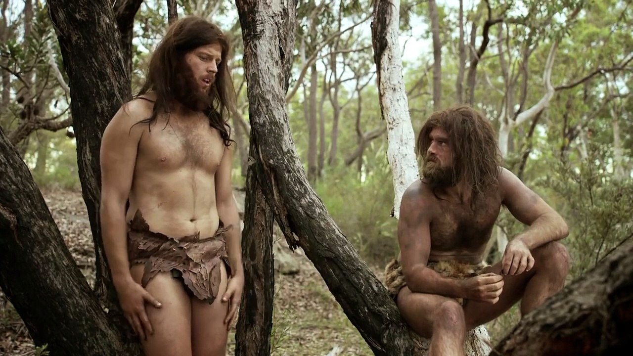 Cavemen trying to Understand Sex