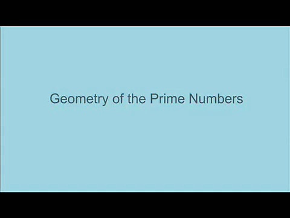 Exploring the Geometry of Prime Numbers