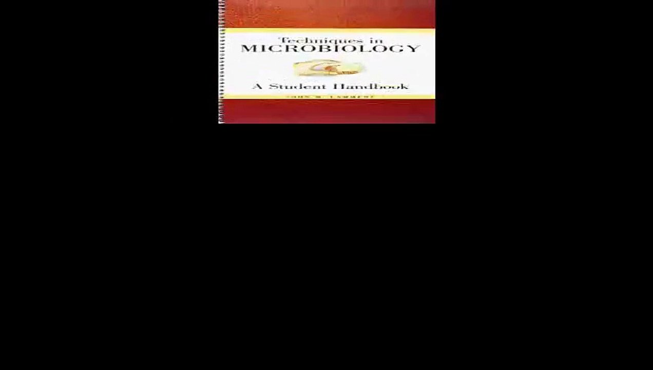 Techniques in Microbiology A Student Handbook