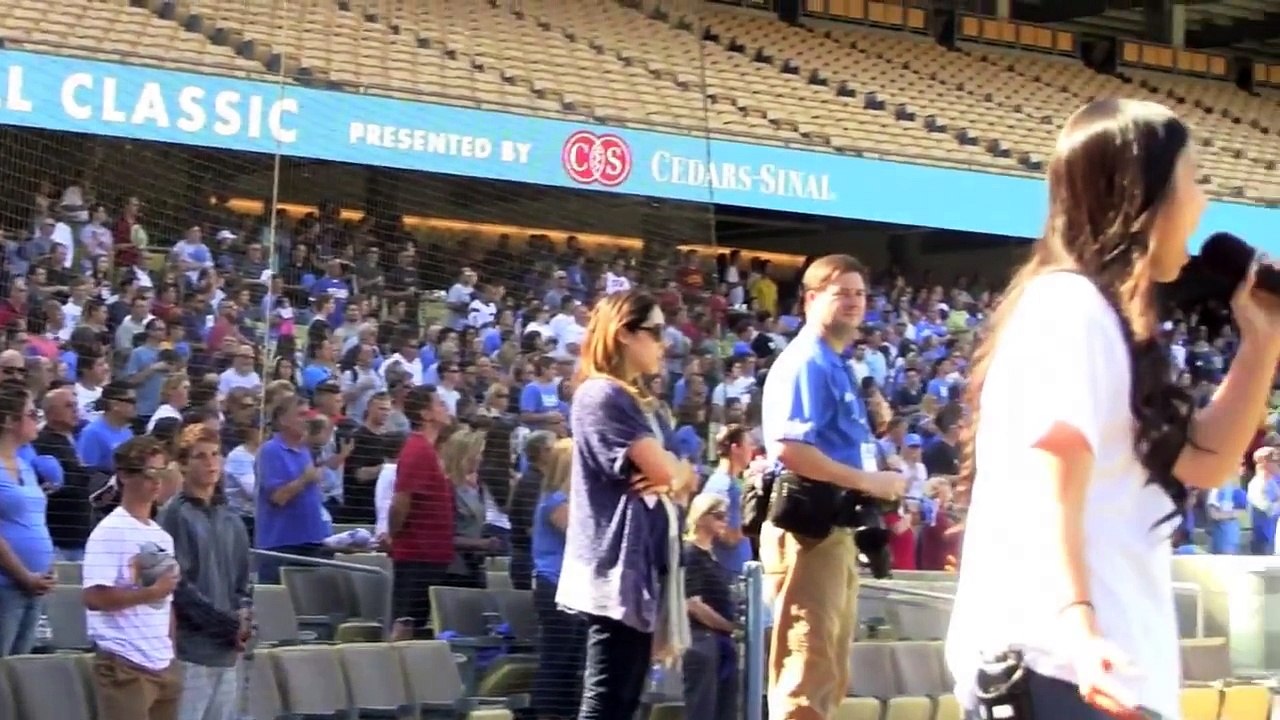 Dodger Stadium - National Anthem/ Lauren Braganza