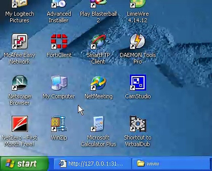 Apache2 port (80) is used inetinfo