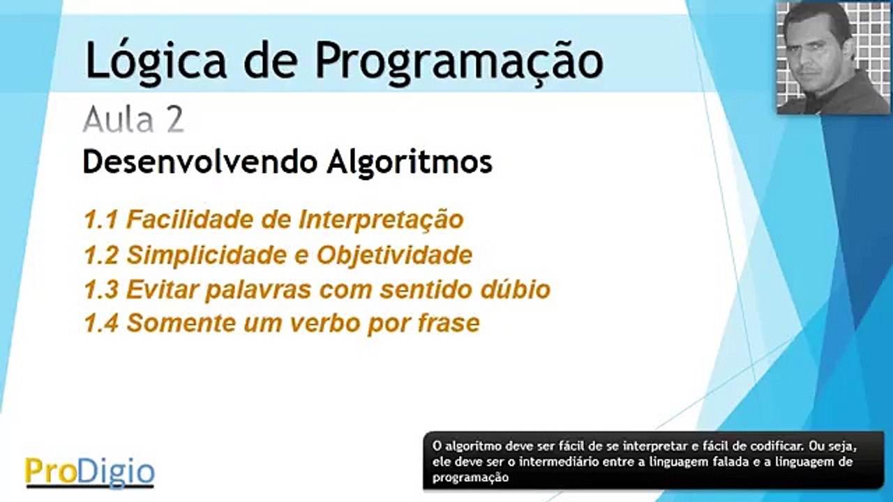 Lógica de Programação - Aula 02