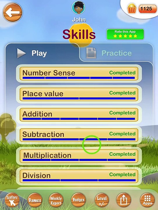 How to solve ‘Geometry’ math question of 3rd Grade Math - iPhone/ iPad app by LogTera.