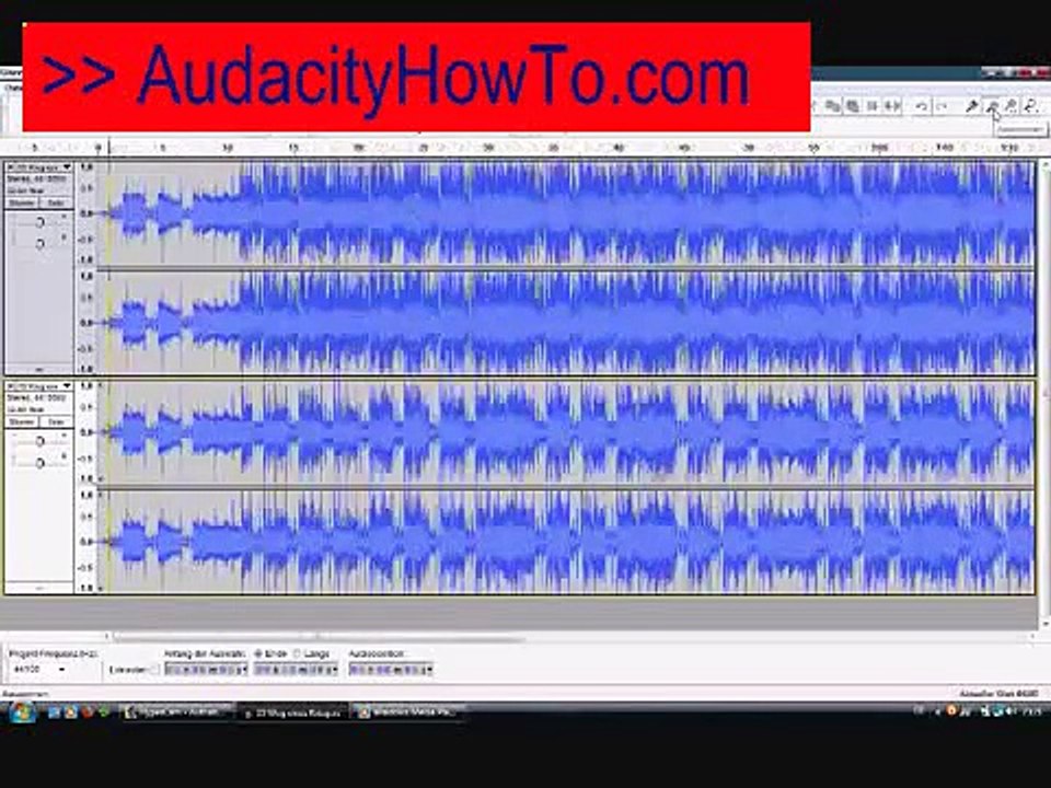 [TUTORIAL] Acapella Tutorial Audacity