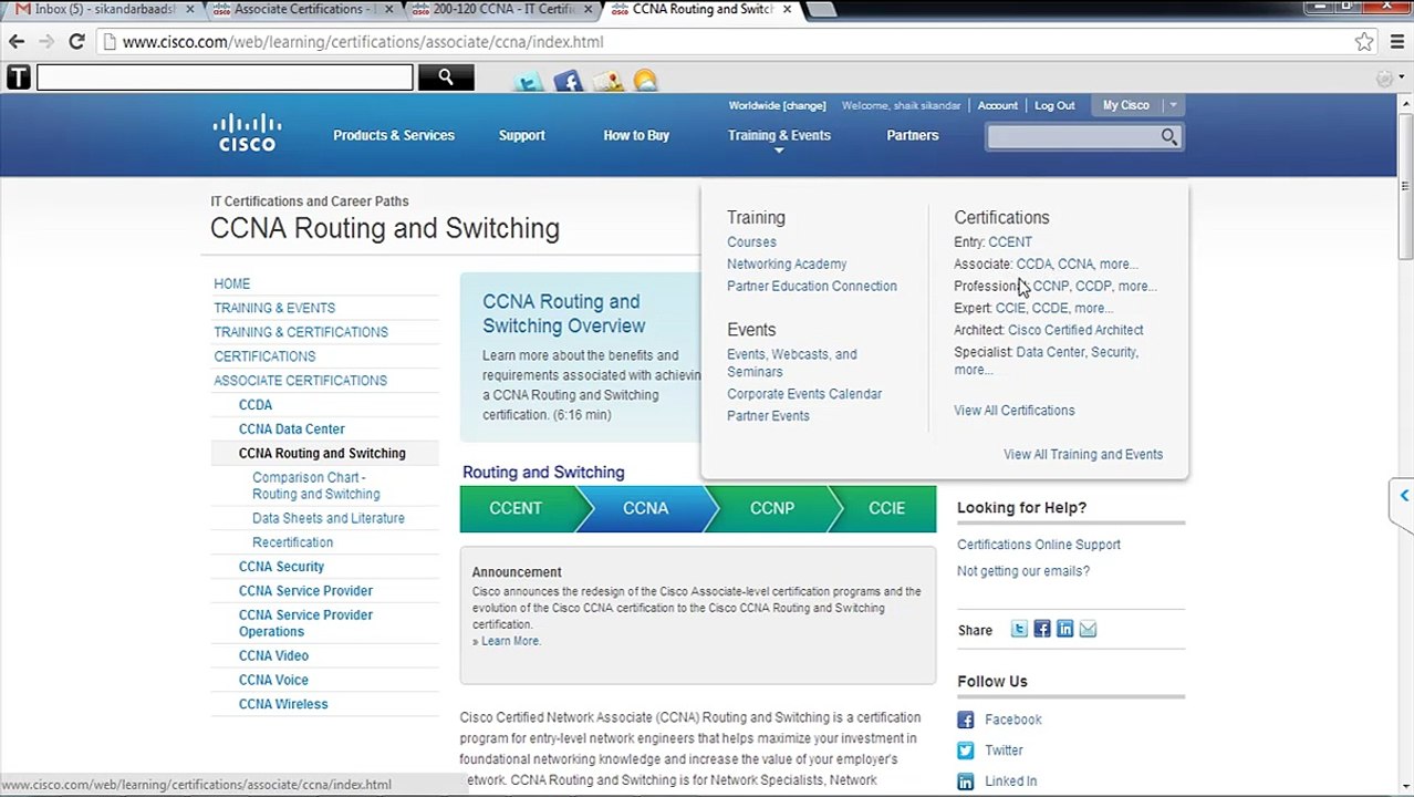 Introduction to CCNA and CISCO
