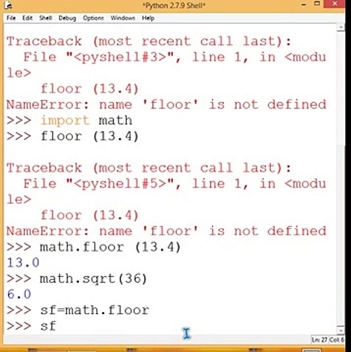 3 PYTHON FILE SAVING AND FUNCTION INTRODUCTION