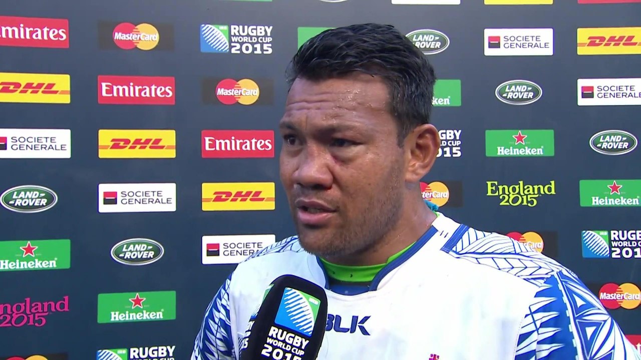 Samoa's Treviranus shattered after tough game against USA