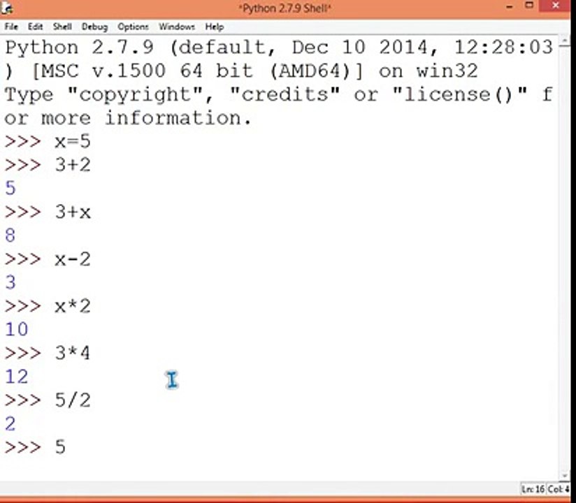 2 PYTHON VARIABLES AND ARITHMETIC OPERATORS (IN HINDI)