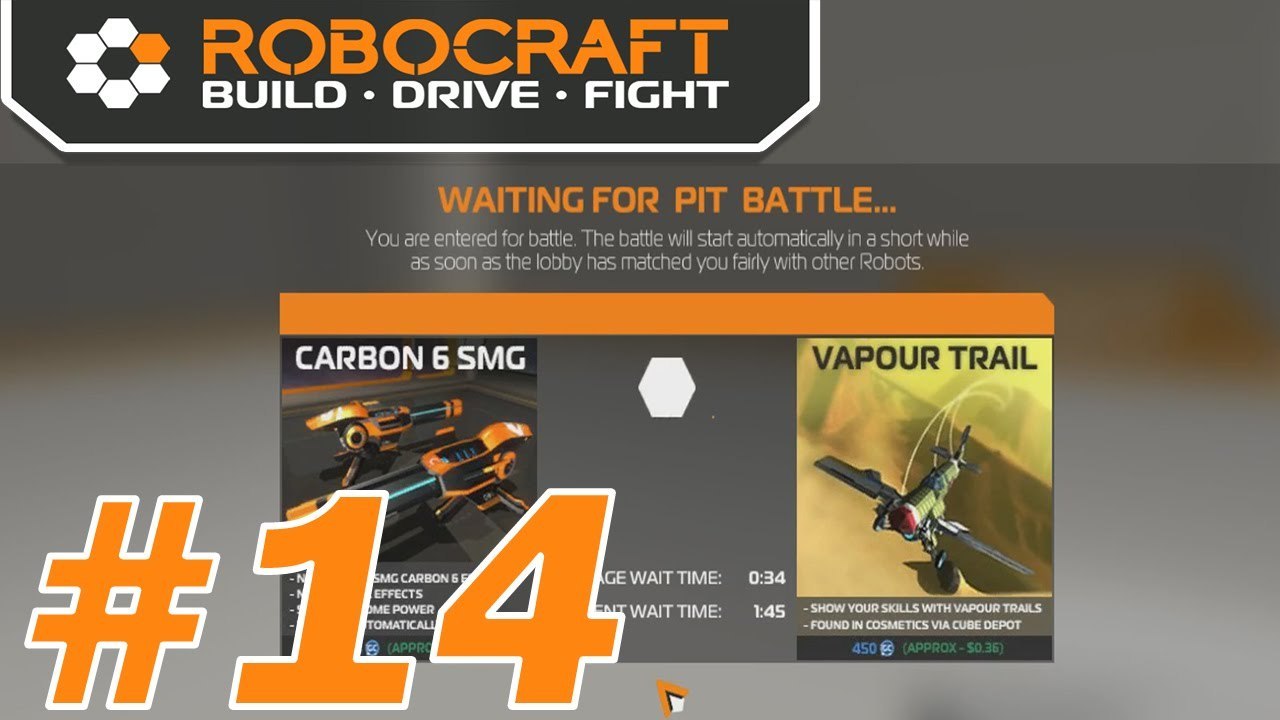 Robocraft Gameplay PT/BR #14 The Pit | Muita Azia!