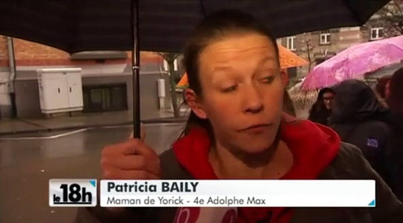 Manif d'élèves : 'On veut un prof de maths!'