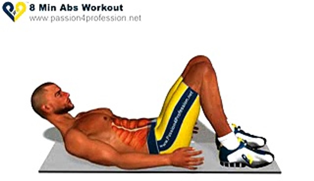 8 Min Abs Workout how to have six pack