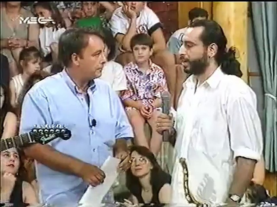 Απόσπασμα από εκπομπή στο Mega Channel