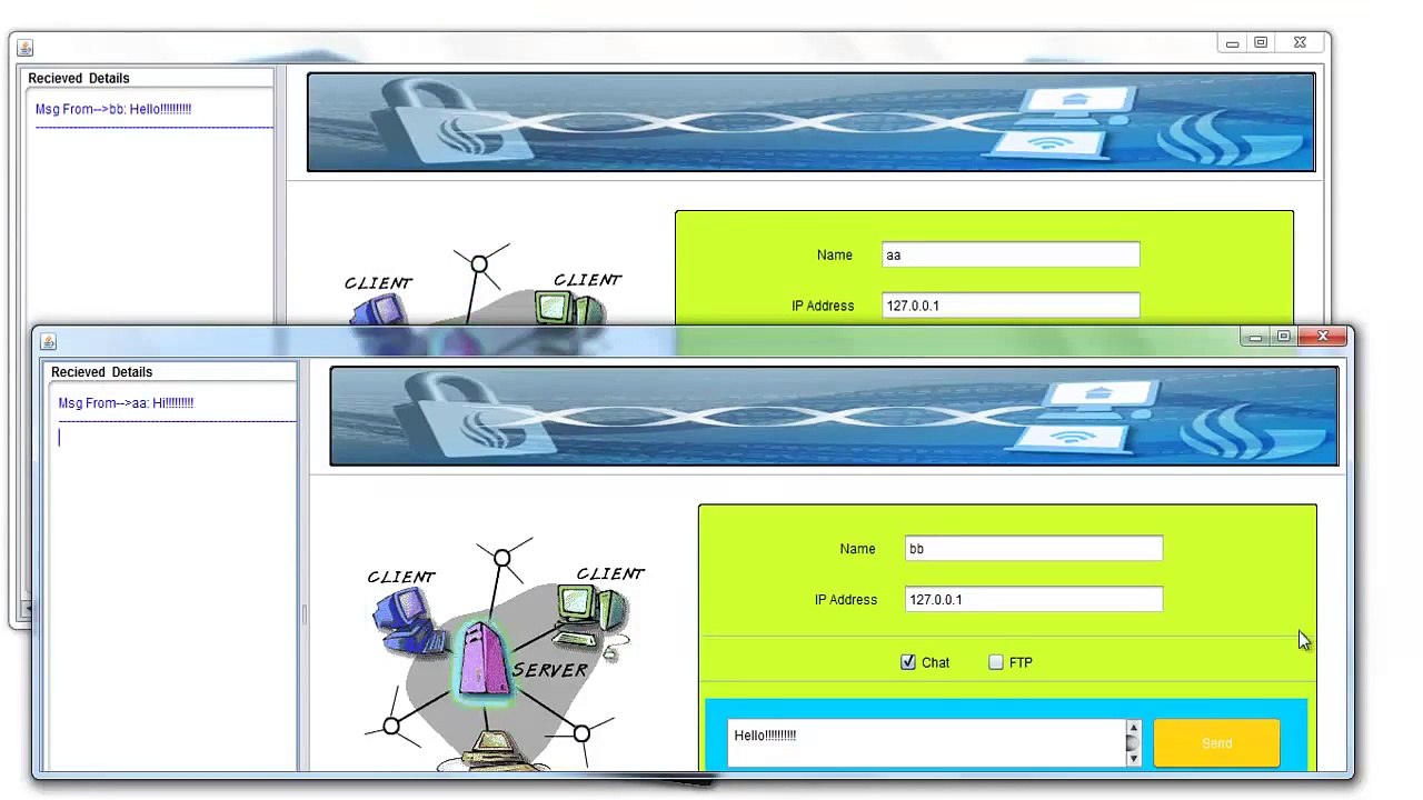 Computer network  Project output - Computer Networking Projects