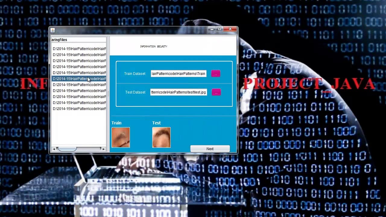Information Security Project output - Information security Project
