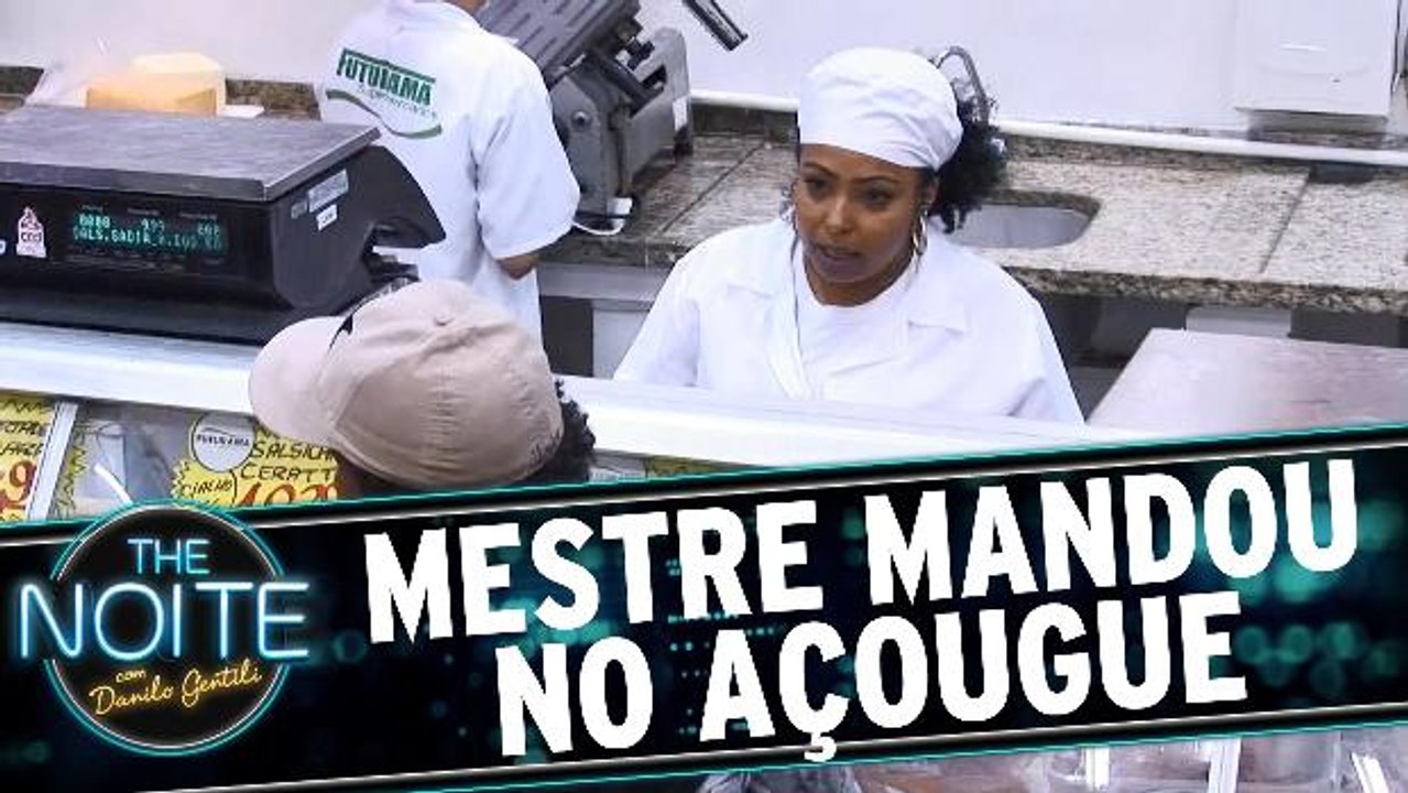 Mestre Mandou no Açougue