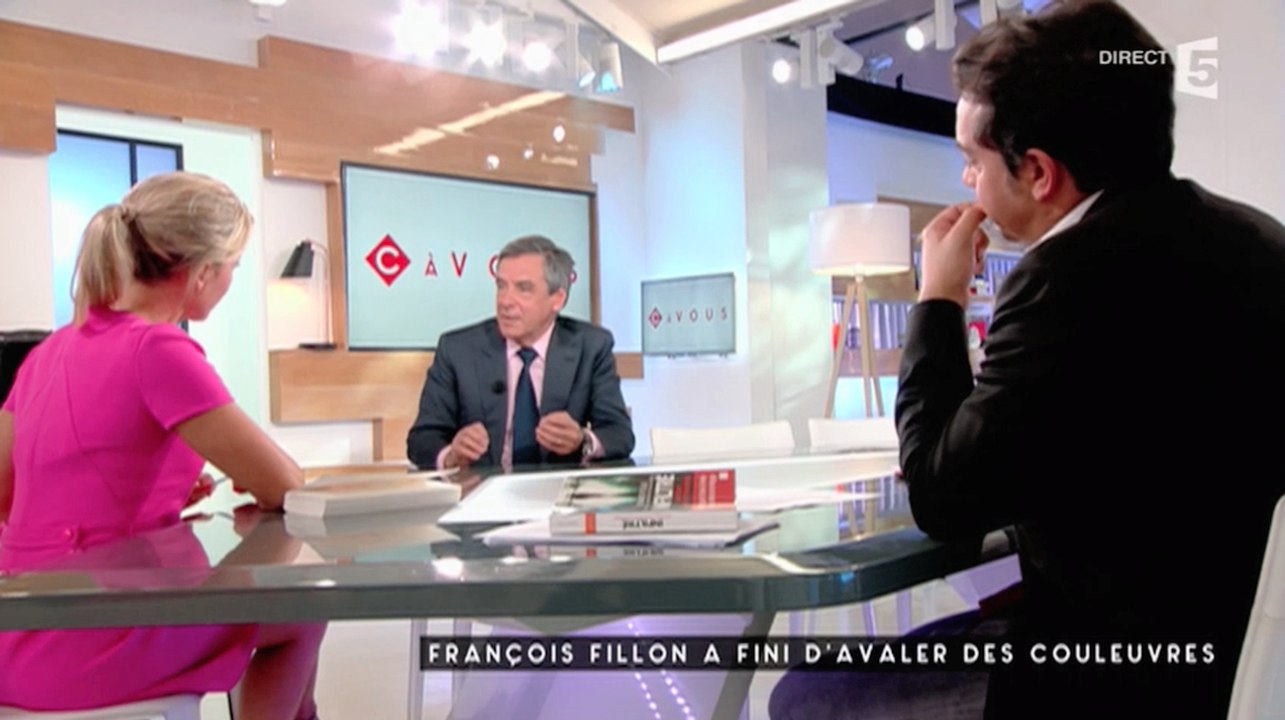 François Fillon invité de "C à vous" sur France 5