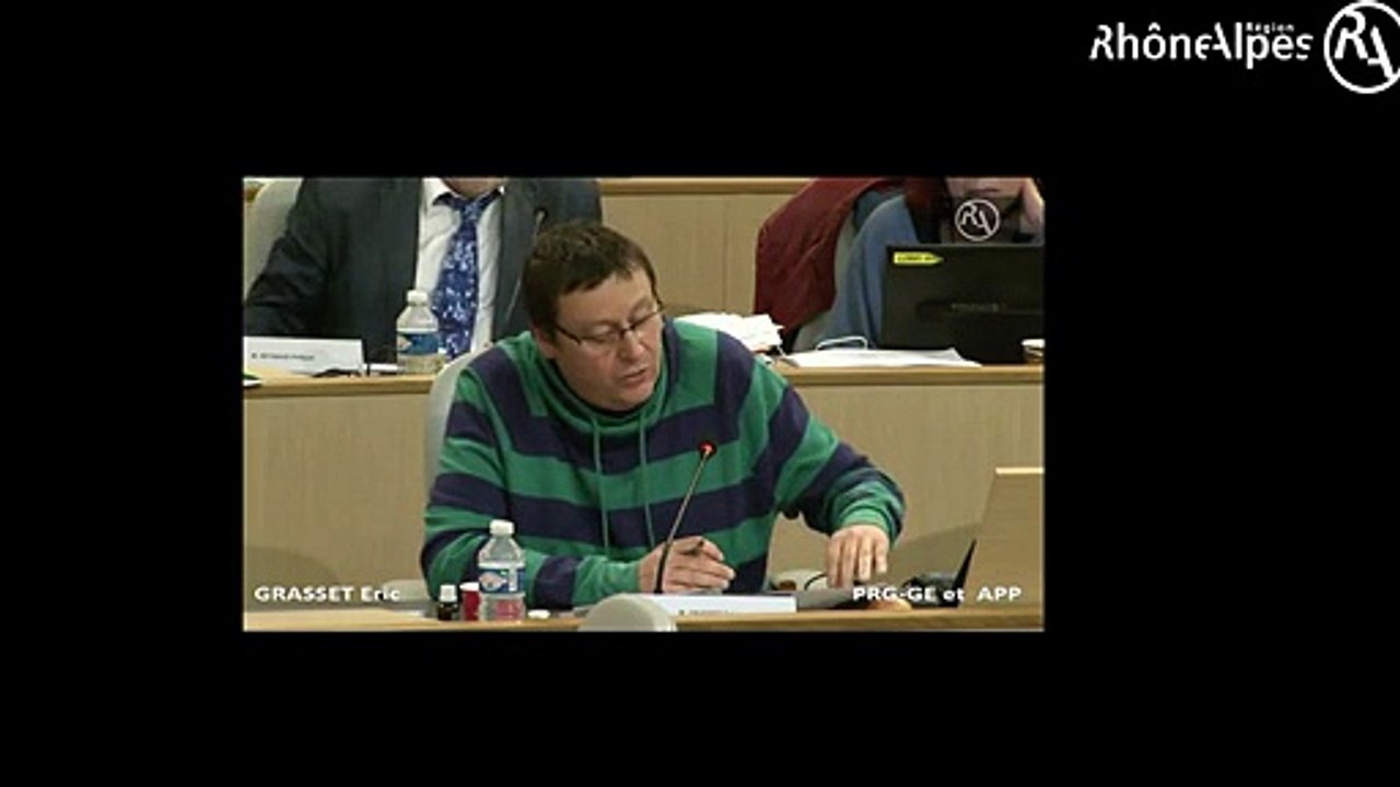 Intervention d'Eric GRASSET - Contrat de Plan Etat-Région 2015-2020 Volet territorial