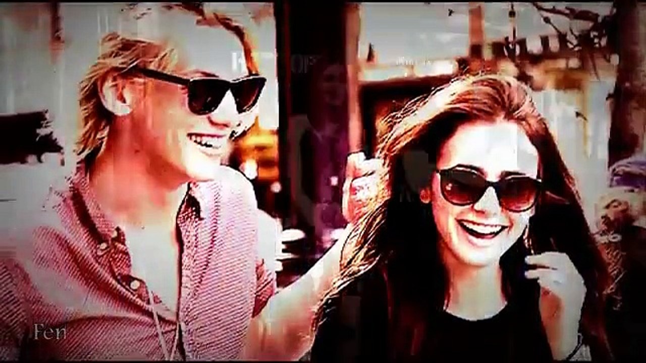 jamie campbell bower and lilly collins