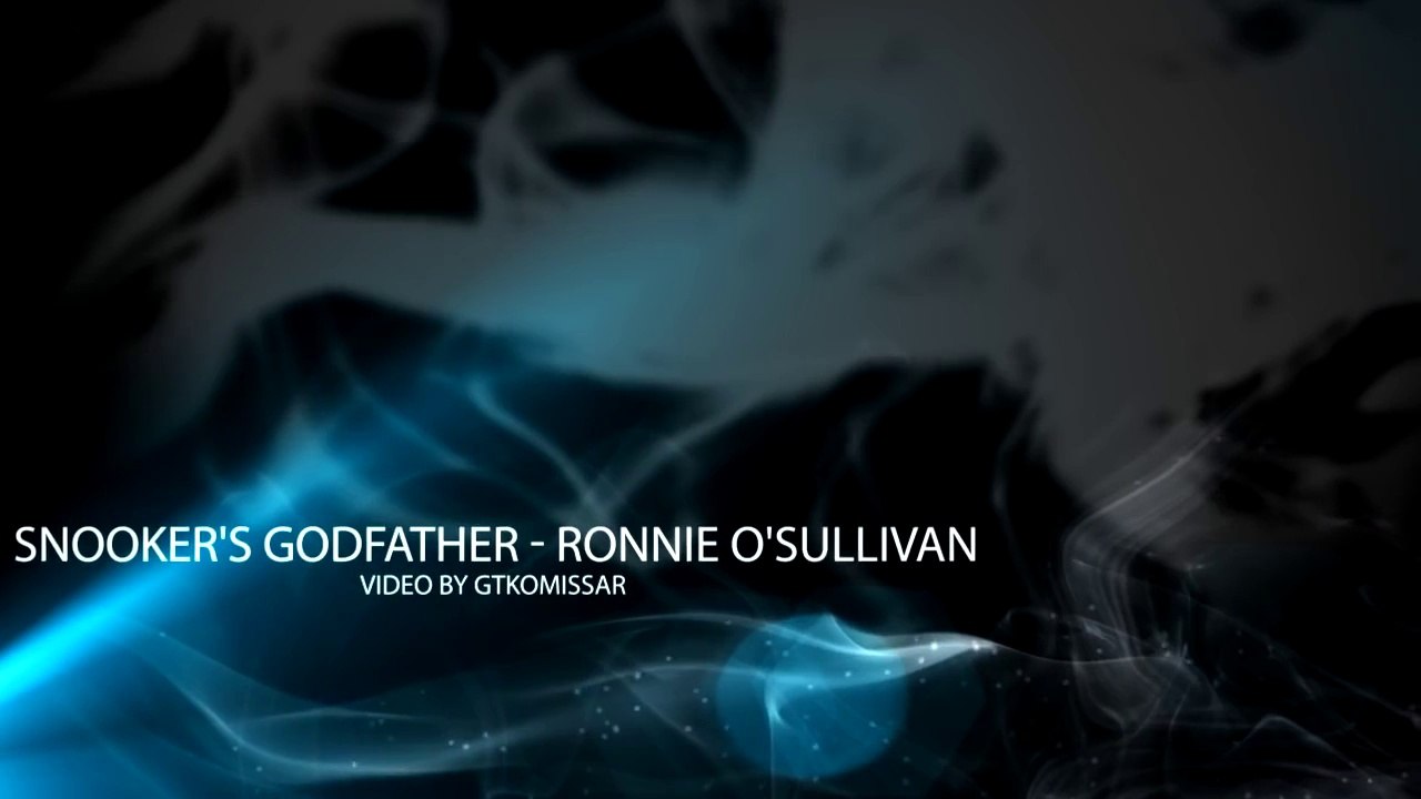 Snooker's Godfather - Ronnie O'Sullivan