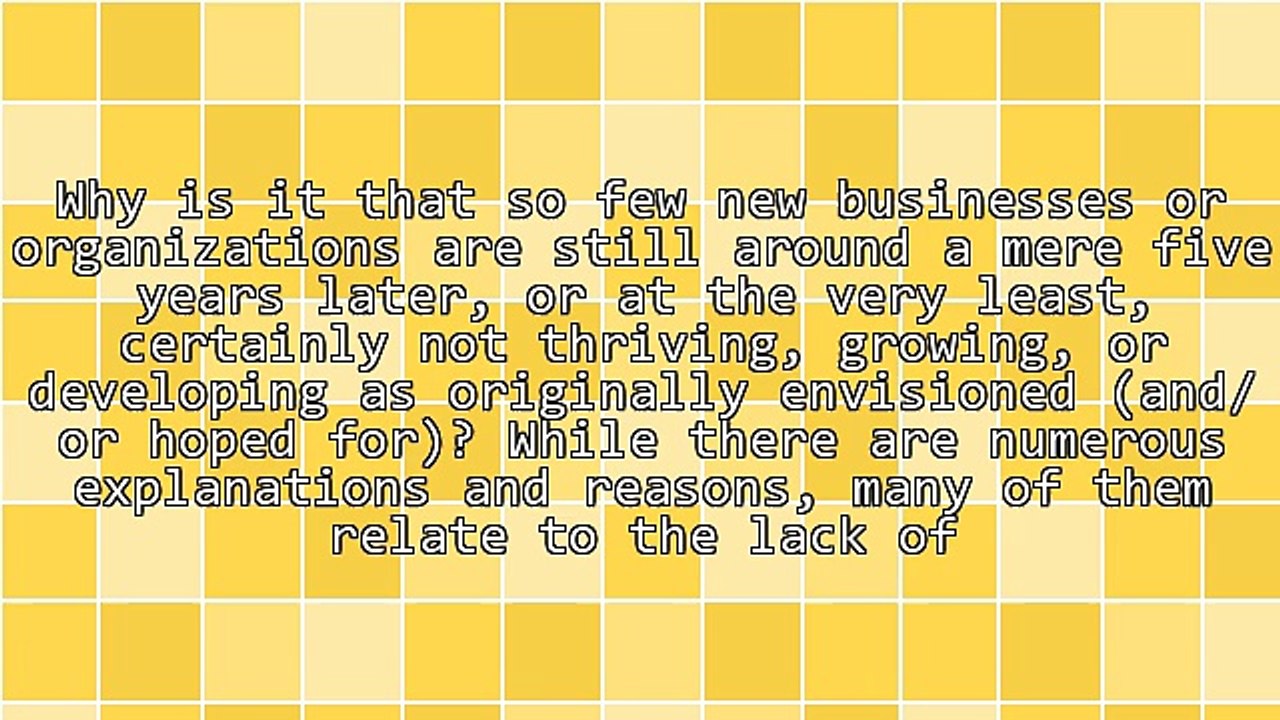 7 Key Components For A New Organization's Business Plan