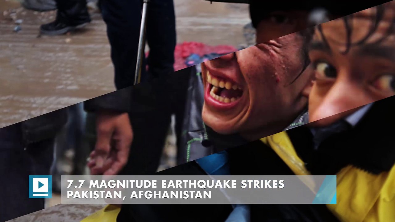 7.7 magnitude earthquake strikes Pakistan, Afghanistan