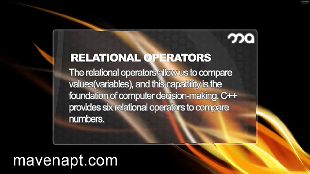 C   Tutorials in Urdu - Relational Operators - Urdu Tutorials