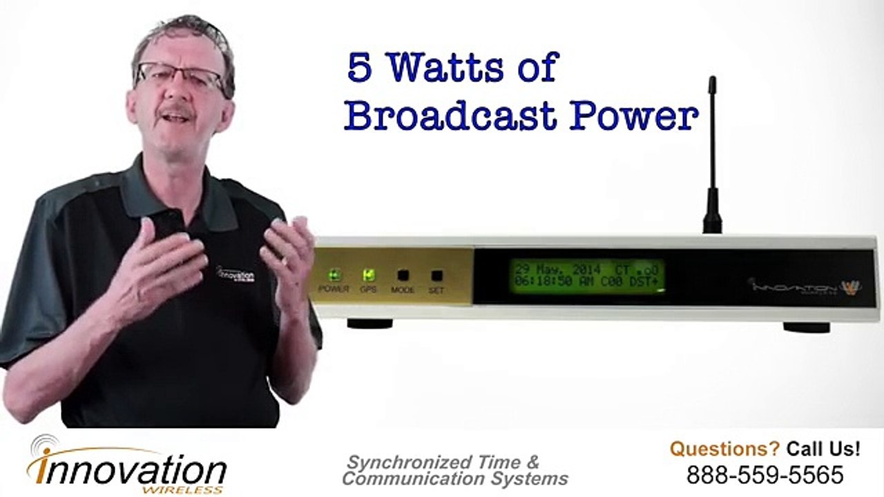 3 Key Components of a Wireless Clock System