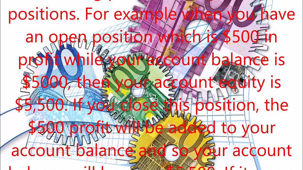 What is the meaning and calculation of  Equity in Forex Trading